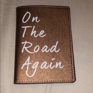 Rose Gold Passport Cover